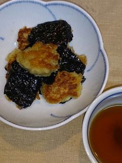 もちもちれんこんもちの磯辺焼き-レシピのメイン写真