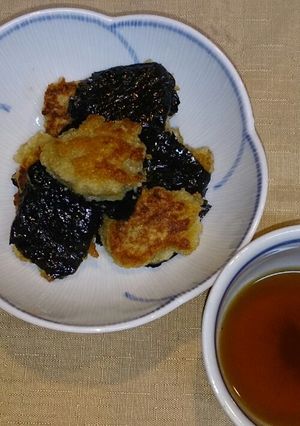 もちもちれんこんもちの磯辺焼き-レシピのメイン写真