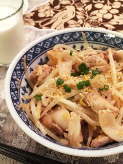 簡単!ネギ塩豚丼-レシピのメイン写真