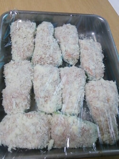 リメイク⭐ピーマンの肉詰めフライ-レシピのメイン写真