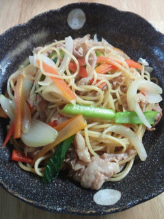 パスタで作る☆簡単焼きそば-レシピのメイン写真