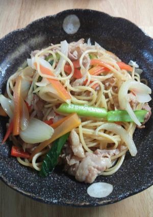 パスタで作る☆簡単焼きそば-レシピのメイン写真