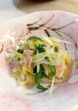 白菜と水菜の柚子マリネ-レシピのメイン写真