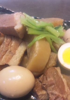 豚角煮☆大根　初心者♪-レシピのメイン写真