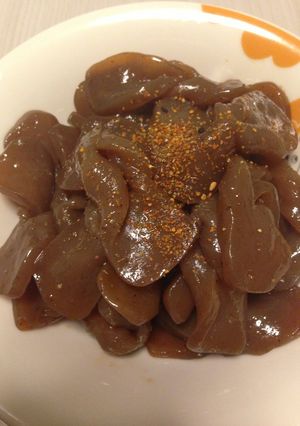 簡単！絶品！酒のあてに！こんにゃくの煮物-レシピのメイン写真