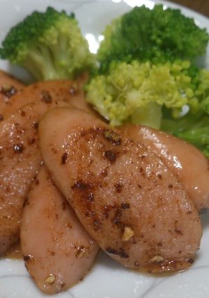 魚肉ソーセージのマヨガーリック-レシピのメイン写真