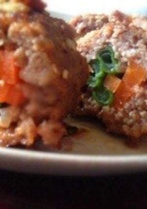 一工夫◎野菜包みハンバーグ-レシピのメイン写真