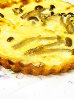 しめじの米粉キッシュ-レシピのメイン写真