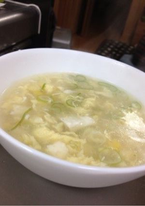 豆腐と卵とコーンの中華スープ-レシピのメイン写真