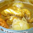 丸鶏とゴロゴロ野菜のカレー!