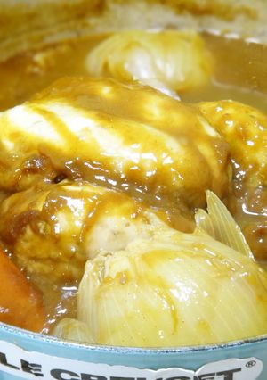 丸鶏とゴロゴロ野菜のカレー！-レシピのメイン写真