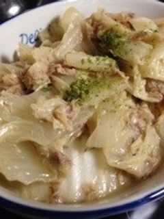 白菜と鯖缶で生姜味噌炒め!-レシピのメイン写真