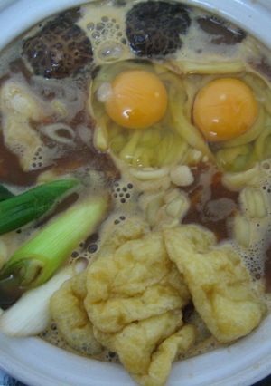 手打ち！味噌煮込みうどん♫♬-レシピのメイン写真