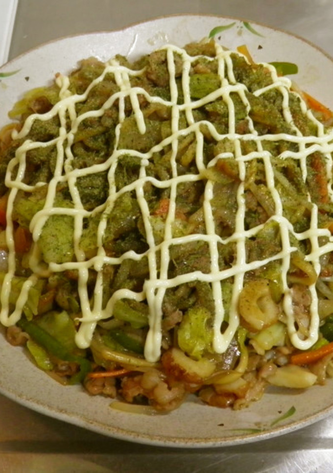オタフクソースで作るもちもち麺焼きそば-レシピのメイン写真