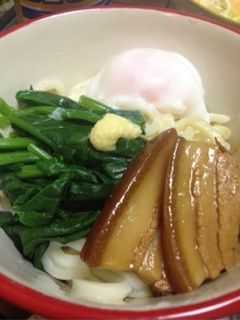 角煮ぶっかけうどん-レシピのメイン写真
