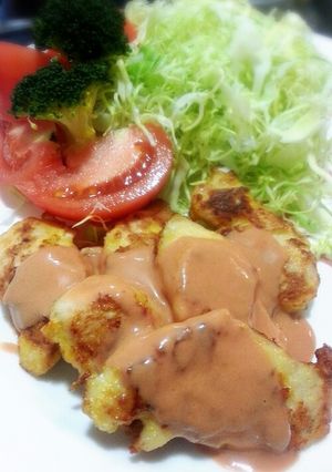 子供も大好き!!ササミで塩麹ピカタ-レシピのメイン写真