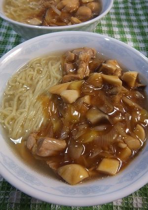 あんかけラーメン！　冷やし中華リメイク♪-レシピのメイン写真