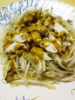 包丁いらず♪ささみモヤシのカレーマヨ和え-レシピのメイン写真