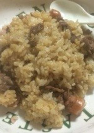肉とウィンナーとソーセージのゴハン-レシピのメイン写真