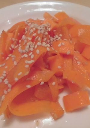 簡単・キムチ風にんじんのお漬物-レシピのメイン写真