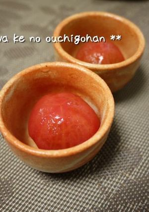 簡単！★5分★即席ミニトマトの浅漬け-レシピのメイン写真