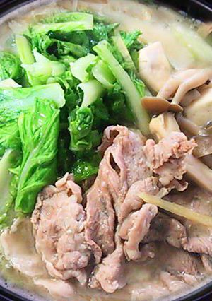 からだぽっかぽか！酒粕入りしょうが鍋-レシピのメイン写真