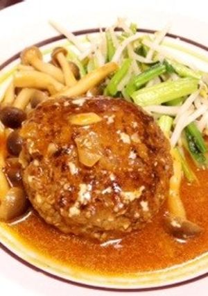【きのう何食べた?風】煮込みハンバーグ-レシピのメイン写真