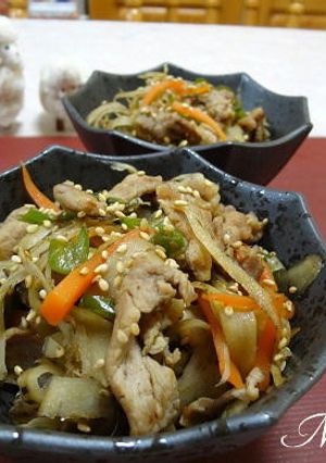 豚肉入りきんぴらごぼう-レシピのメイン写真