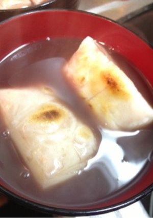 お餅の消費にも！超簡単おしるこ-レシピのメイン写真
