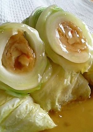 揚げ春巻きのロール白菜-レシピのメイン写真