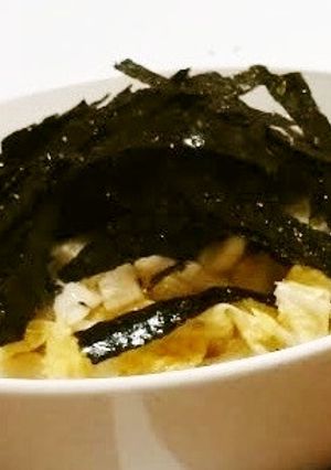 白菜と海苔の生サラダ-レシピのメイン写真