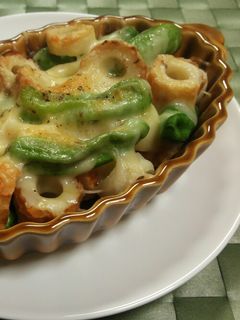 ちくわとしし唐のチーズ焼き-レシピのメイン写真