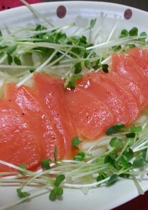 サーモンのサラダ-レシピのメイン写真