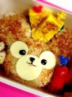 ダッフィー♡ キャラ弁♡-レシピのメイン写真