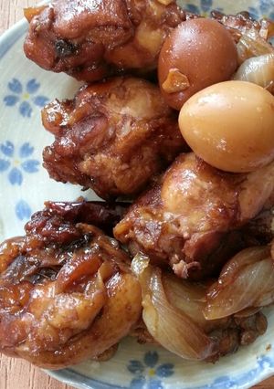 手羽元黒酢煮-レシピのメイン写真