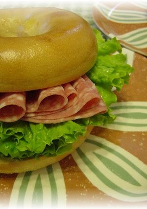 ベーグルサンド-レシピのメイン写真