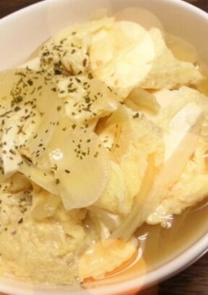 ☆簡単&ヘルシー☆ お豆腐の卵とじ-レシピのメイン写真