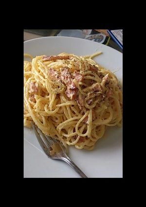 濃厚カルボナーラ-レシピのメイン写真
