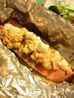 鮭タルタルのホイル焼き-レシピのメイン写真