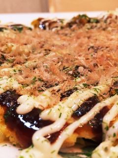 キャベツと卵だけ!ふんわりお好み焼き風-レシピのメイン写真
