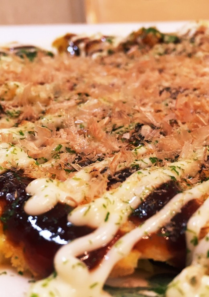 キャベツと卵だけ！ふんわりお好み焼き風-レシピのメイン写真