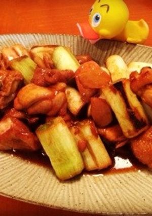 鶏もも肉の甘辛みそ炒め♪-レシピのメイン写真