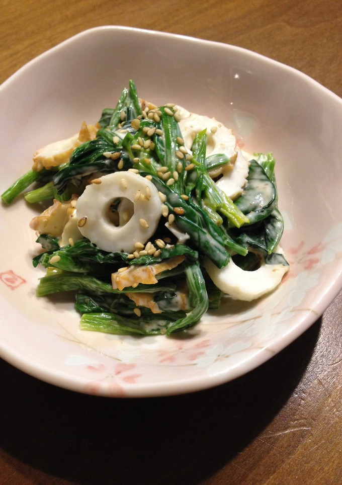 《簡単♪小鉢》ほうれん草とちくわの和え物-レシピのメイン写真