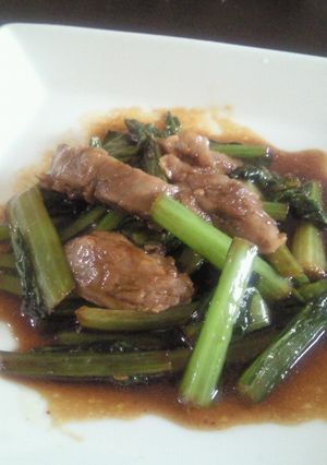 小松菜の炒め物-レシピのメイン写真