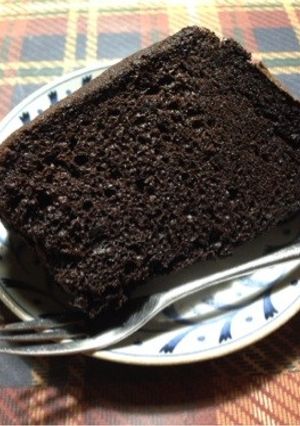 ココアシフォンケーキ-レシピのメイン写真