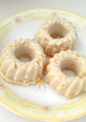 卵なし！絹豆腐と生おからの焼きドーナツ-レシピのメイン写真