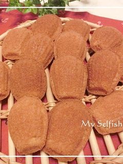 焦がしバターで美味♬キャラメルマドレーヌ-レシピのメイン写真