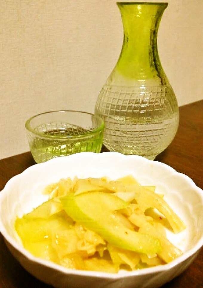 簡単おつまみ♪セロリと穂先メンマの和え物-レシピのメイン写真