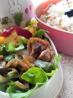 豚肉と野菜の生姜焼き弁当-レシピのメイン写真