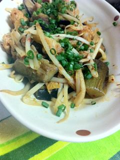 豚キム☆野菜炒め(なすver.)-レシピのメイン写真